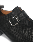 Ducapo Midnight Buckle Flats