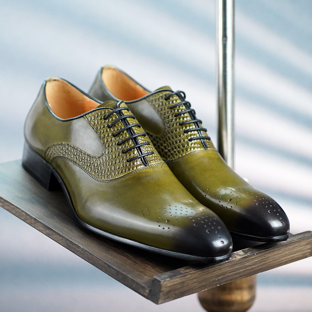 Ducapo Olive Green Oxfords Ducapo Ducapo Olive Green Oxfords Ducapo