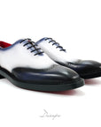 Gradient Two-Tone Semi Brogue Oxford D1274