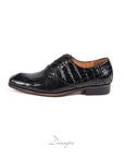 Glossy Embossed Crocodile Oxford D1286