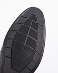 Sleek Black Crocodile Loafers D1289