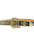 Hand Studded Sparkling Rhinestones Belt B4019