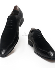 Ducapo Suede & Texture Elegant Oxfords