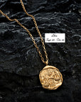 Zodiac Coin Necklace A5020