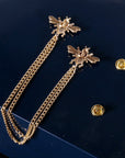Fashion Bee Suit Brooch Chain A1020