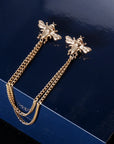 Fashion Bee Suit Brooch Chain A1020