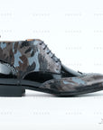 Ducapo Camouflage Ankle Boots