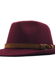 Men Wool Fedora Hat H8032