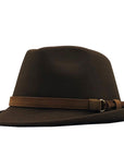 Men Wool Fedora Hat H8032