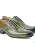 Ducapo Olive Green Oxfords