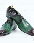 Ducapo Forest Green Formal Shoes