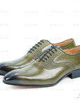 Ducapo Olive Green Oxfords