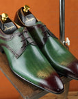 Ducapo Forest Green Formal Shoes