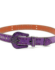 Punk Riveted Rhinestone Belt B4049