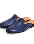 Ducapo Navy Blue Slippers