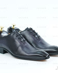 Ducapo Charcoal Wholecut Shoes