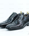 Ducapo Black Brogue Oxfords