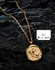 Zodiac Coin Necklace A5020