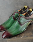 Ducapo Forest Green Formal Shoes