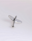 Fashion Aircraft Suit Brooch A1018