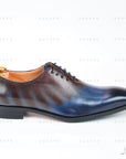 Ducapo Blue Brown Oxfords