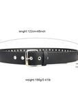 Punk Bullet Riveted Belt B5004