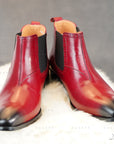 Ducapo Garnet Chelsea Boots