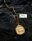 Zodiac Coin Necklace A5020