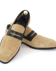 Ducapo Suede Beige Shoes