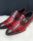 Ducapo Crimson Rose Burst Shoes