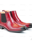 Ducapo Garnet Chelsea Boots