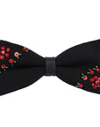 Embroidered Bow Tie T2006