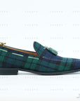 Ducapo British Style Pattern Loafers