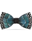 Ducapo Natural Feather Bow Tie T1022