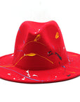 Graffiti Fedora Hat H8044