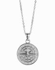 Compass Pendant Necklace A5022