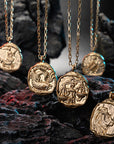 Zodiac Coin Necklace A5020
