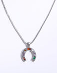 Horseshoe Pendant Necklace A5024