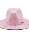 Graffiti Fedora Hat H8044