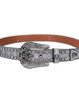 Punk Riveted Rhinestone Belt B4024