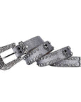 Punk Riveted Rhinestone Belt B4024