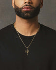 Men Trident Necklace A5023