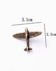 Fashion Aircraft Suit Brooch A1018
