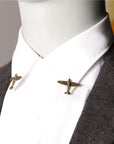 Fashion Aircraft Suit Brooch A1018