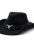 Western Cowboy Felt Hat H8035