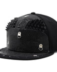 Punk Rhinestone Baseball Cap H7002