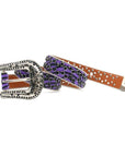 Riveted Rhinestone Belt B4023