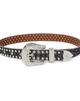Riveted Rhinestone Belt B4003