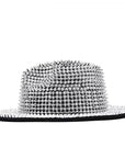 Rhinestone Wide Brim Hat H9010