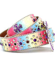 Riveted Rhinestone Belt B4016